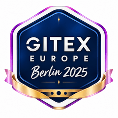 GITEX Europe Berlin 2026 winner badge.