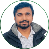 Kamal Aryal, CTO, in a patterned shirt and dark jacket.