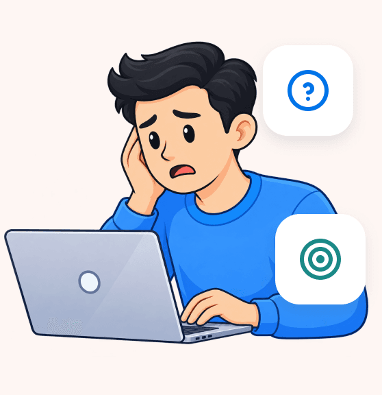 Someone moving files between disconnected tools by hand.