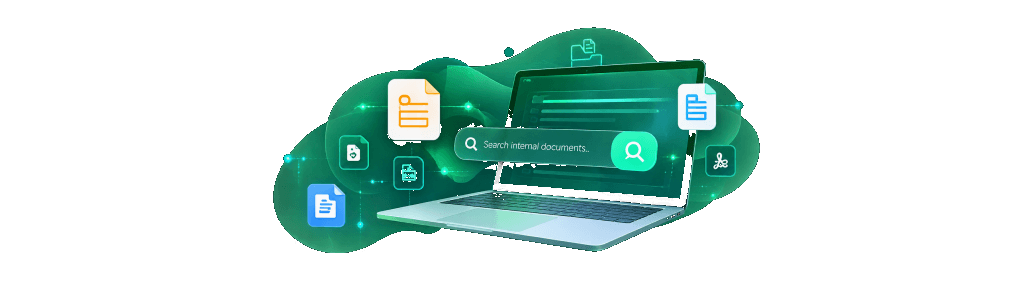 Internal knowledge base in use across a support team