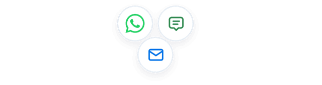 WhatsApp, chat and email requests arriving together